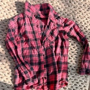 Girls flannel shirt